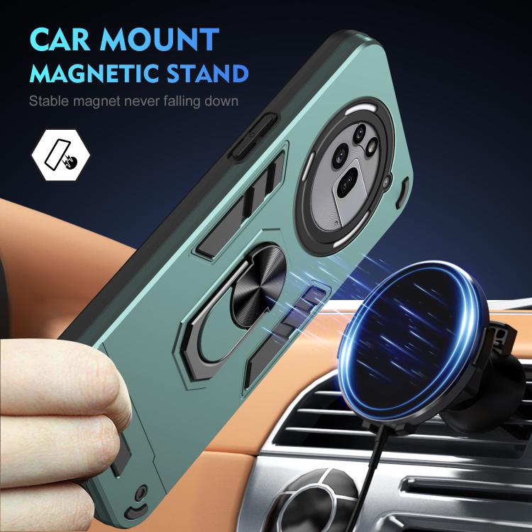 For Nothing Phone 3a Pro Shockproof Metal Ring Holder Phone Case