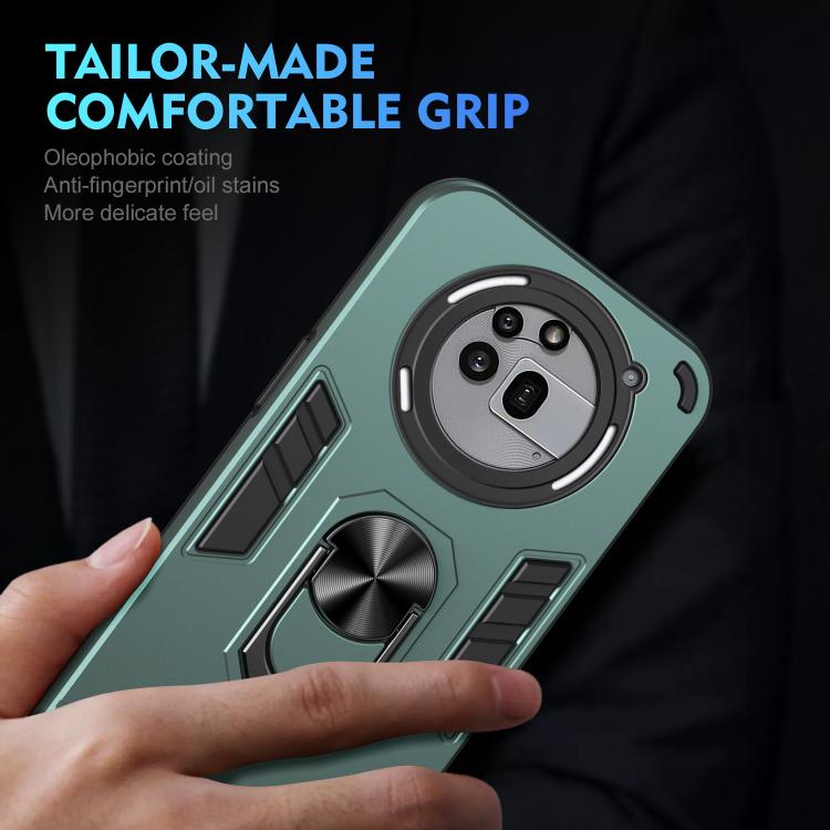 For Nothing Phone 3a Pro Shockproof Metal Ring Holder Phone Case