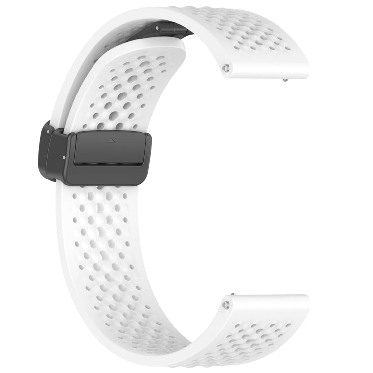 For Xiaomi Watch S4 Sport Folding Magnetic Buckle Silicone Watch Band