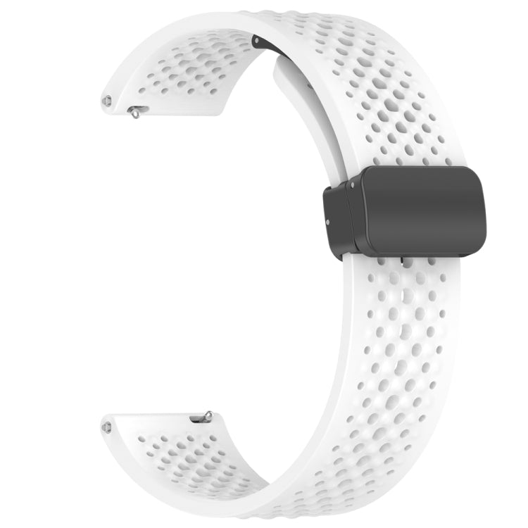 For Xiaomi Watch S4 Sport Folding Magnetic Buckle Silicone Watch Band