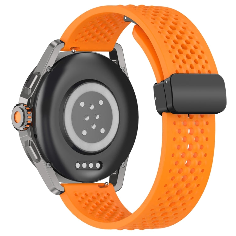 For Xiaomi Watch S4 Sport Folding Magnetic Buckle Silicone Watch Band