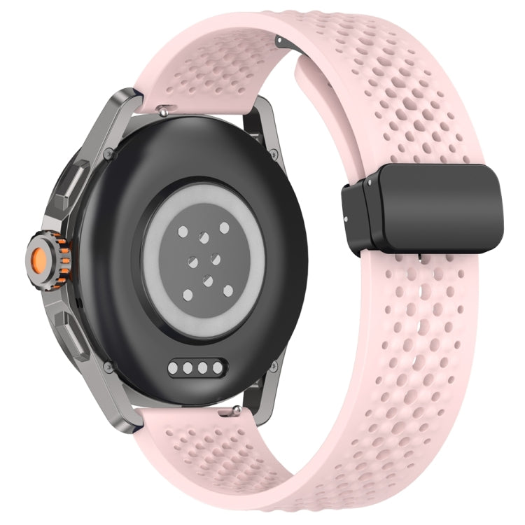 For Xiaomi Watch S4 Sport Folding Magnetic Buckle Silicone Watch Band
