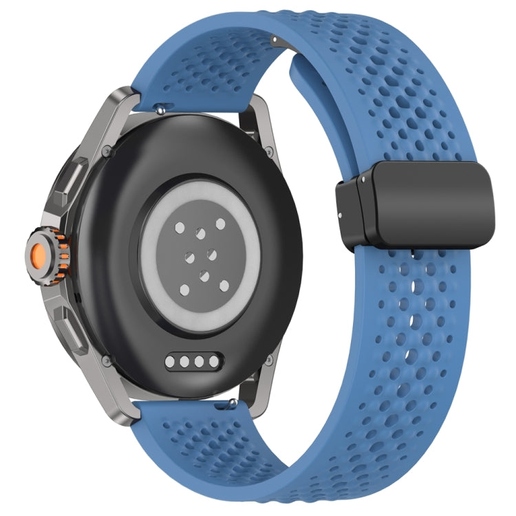 For Xiaomi Watch S4 Sport Folding Magnetic Buckle Silicone Watch Band