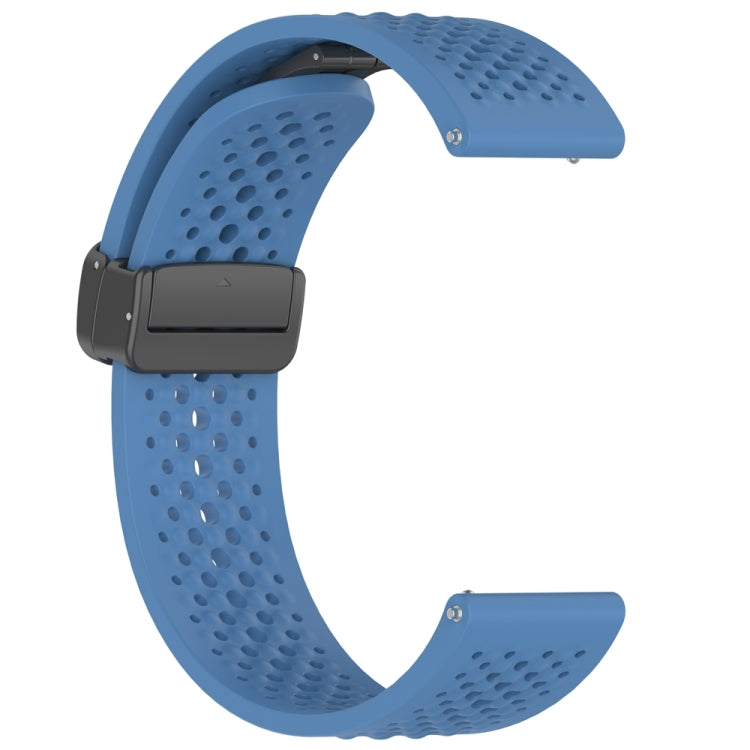 For Xiaomi Watch S4 Sport Folding Magnetic Buckle Silicone Watch Band
