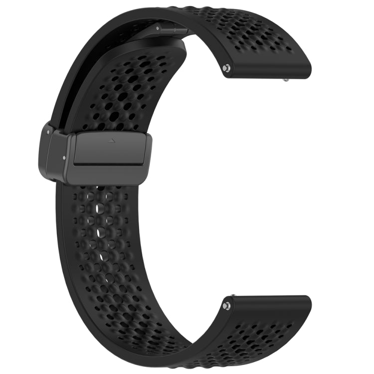 For Xiaomi Watch S4 Sport Folding Magnetic Buckle Silicone Watch Band