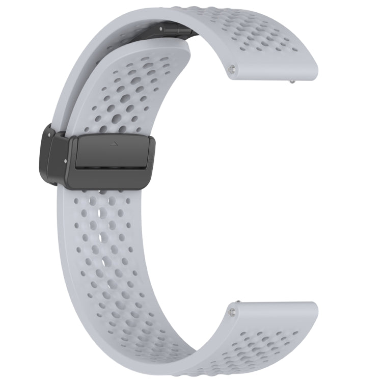 For Xiaomi Watch S4 Sport Folding Magnetic Buckle Silicone Watch Band