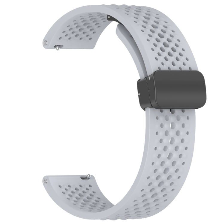 For Xiaomi Watch S4 Sport Folding Magnetic Buckle Silicone Watch Band