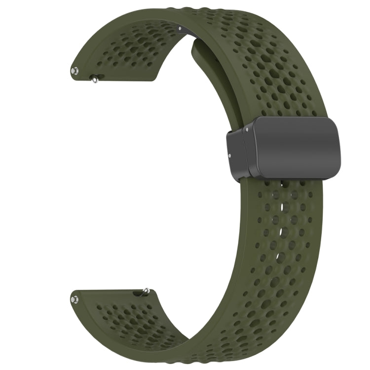 For Xiaomi Watch S4 Sport Folding Magnetic Buckle Silicone Watch Band