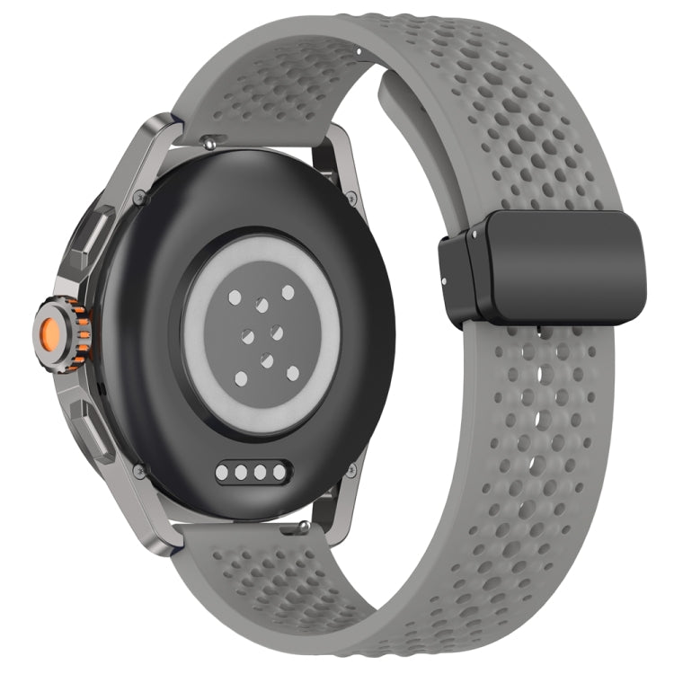 For Xiaomi Watch S4 Sport Folding Magnetic Buckle Silicone Watch Band