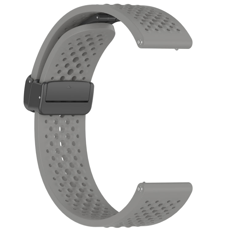 For Xiaomi Watch S4 Sport Folding Magnetic Buckle Silicone Watch Band