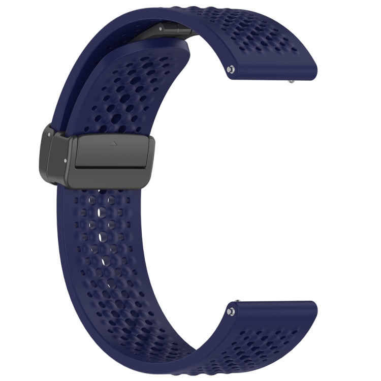 For Xiaomi Watch S4 Sport Folding Magnetic Buckle Silicone Watch Band
