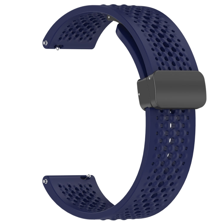 For Xiaomi Watch S4 Sport Folding Magnetic Buckle Silicone Watch Band