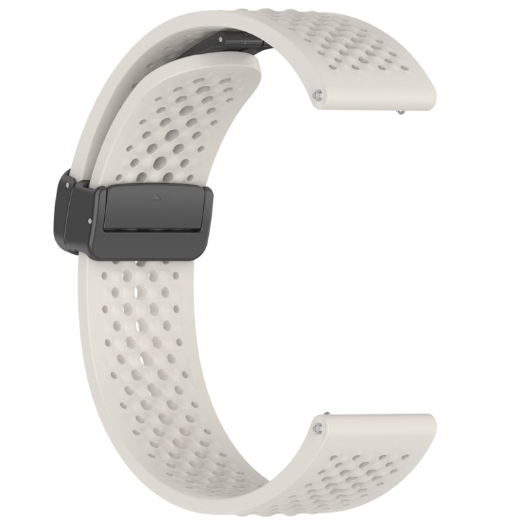 For Xiaomi Watch S4 Sport Folding Magnetic Buckle Silicone Watch Band