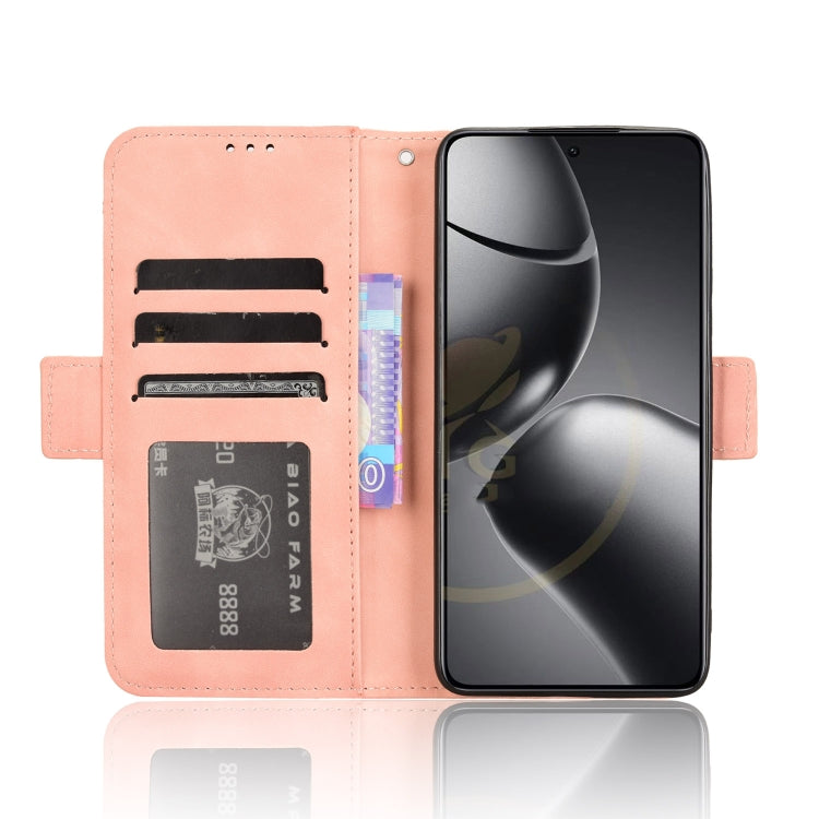 For Xiaomi 14T Pro Skin Feel Calf Texture Card Slots Leather Phone Case