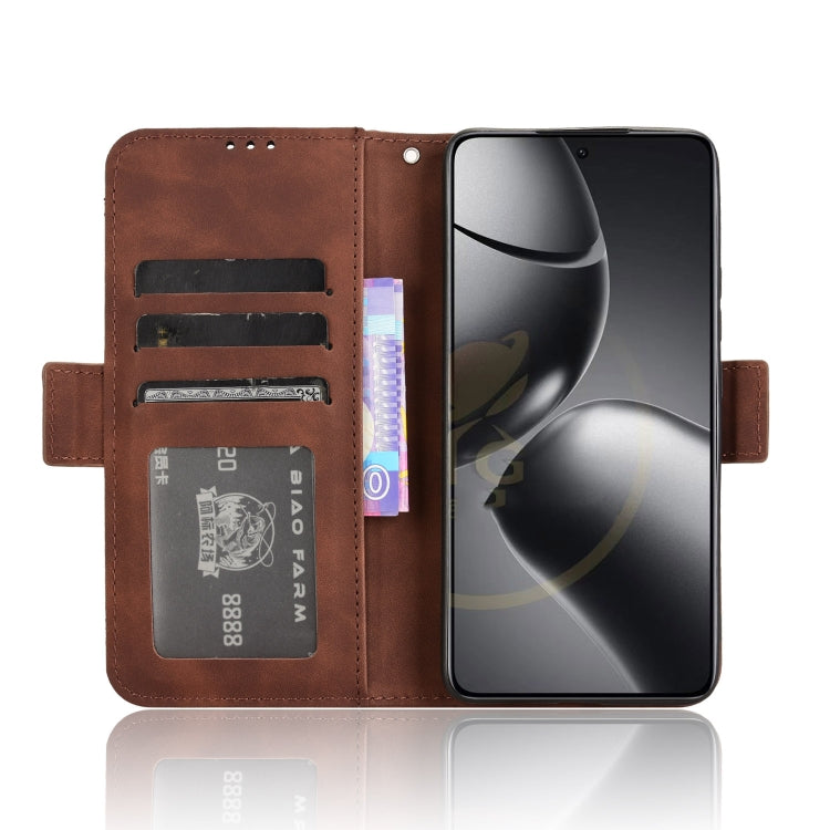 For Xiaomi 14T Pro Skin Feel Calf Texture Card Slots Leather Phone Case