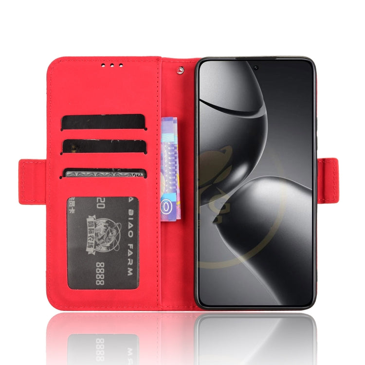 For Xiaomi 14T Skin Feel Calf Texture Card Slots Leather Phone Case