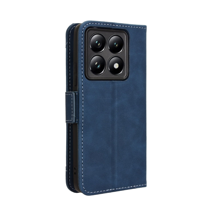 For Xiaomi 14T Skin Feel Calf Texture Card Slots Leather Phone Case