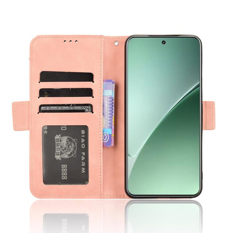 For Xiaomi 15 Skin Feel Calf Texture Card Slots Leather Phone Case