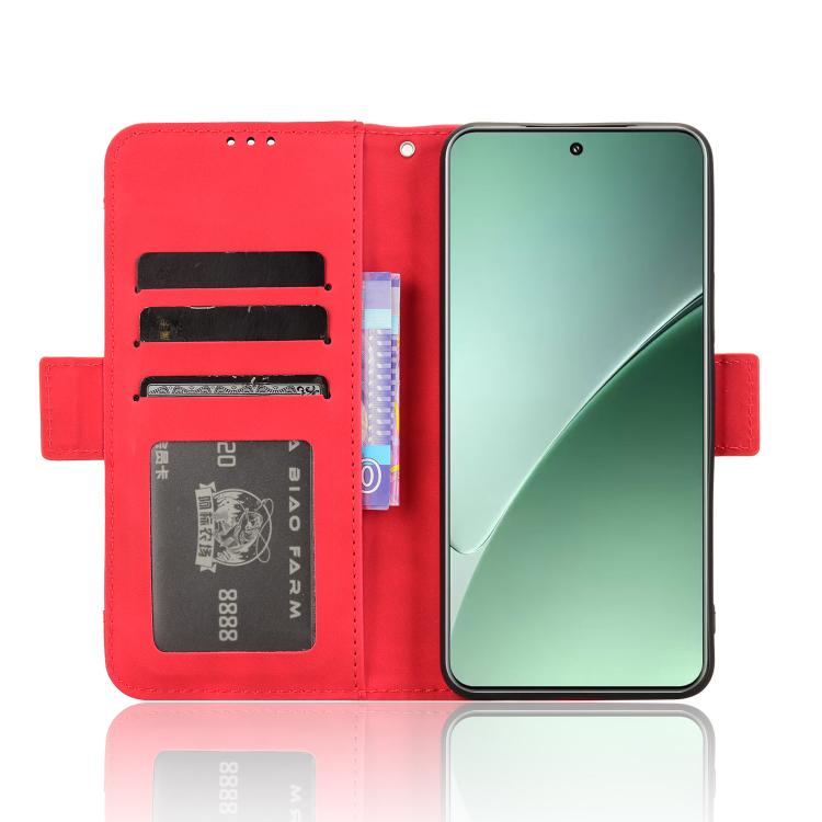 For Xiaomi 15 Skin Feel Calf Texture Card Slots Leather Phone Case