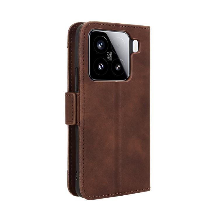 For Xiaomi 15 Skin Feel Calf Texture Card Slots Leather Phone Case