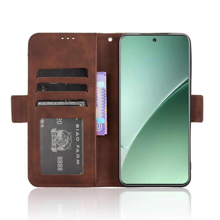 For Xiaomi 15 Skin Feel Calf Texture Card Slots Leather Phone Case