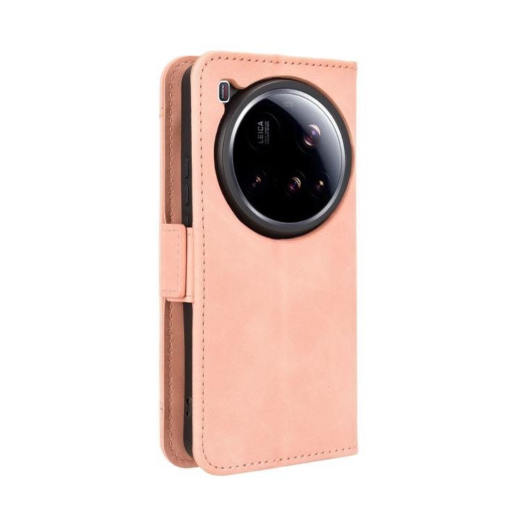 For Xiaomi 15 Ultra Skin Feel Calf Texture Card Slots Leather Phone Case