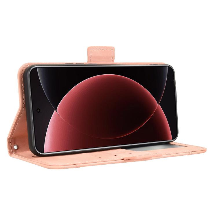 For Xiaomi 15 Ultra Skin Feel Calf Texture Card Slots Leather Phone Case