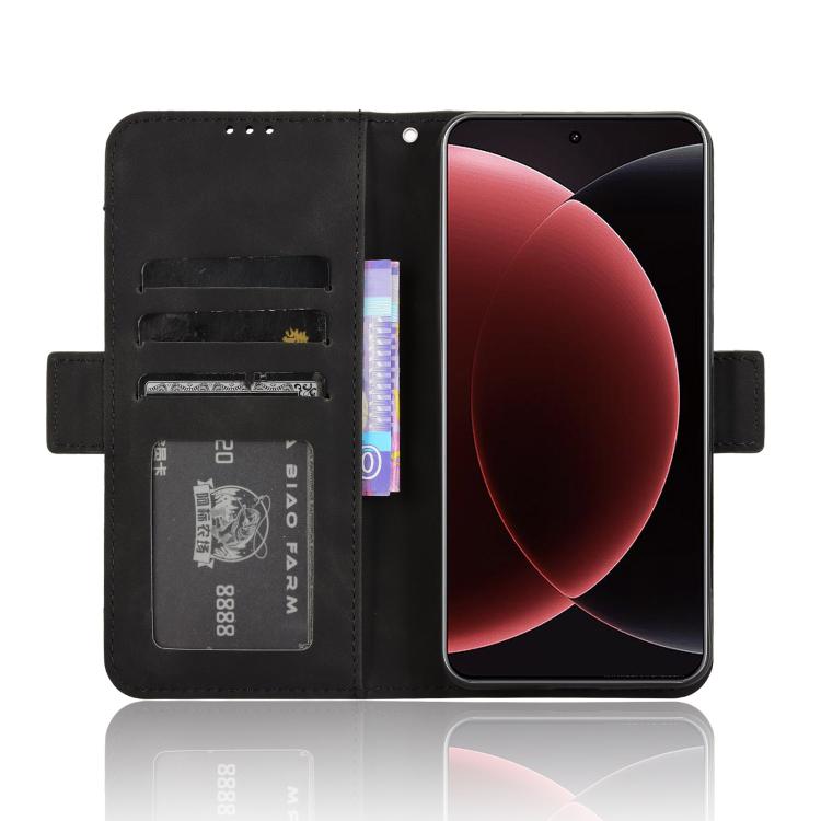 For Xiaomi 15 Ultra Skin Feel Calf Texture Card Slots Leather Phone Case