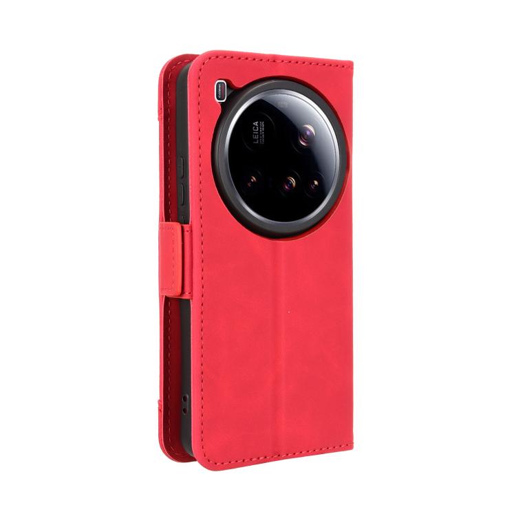 For Xiaomi 15 Ultra Skin Feel Calf Texture Card Slots Leather Phone Case