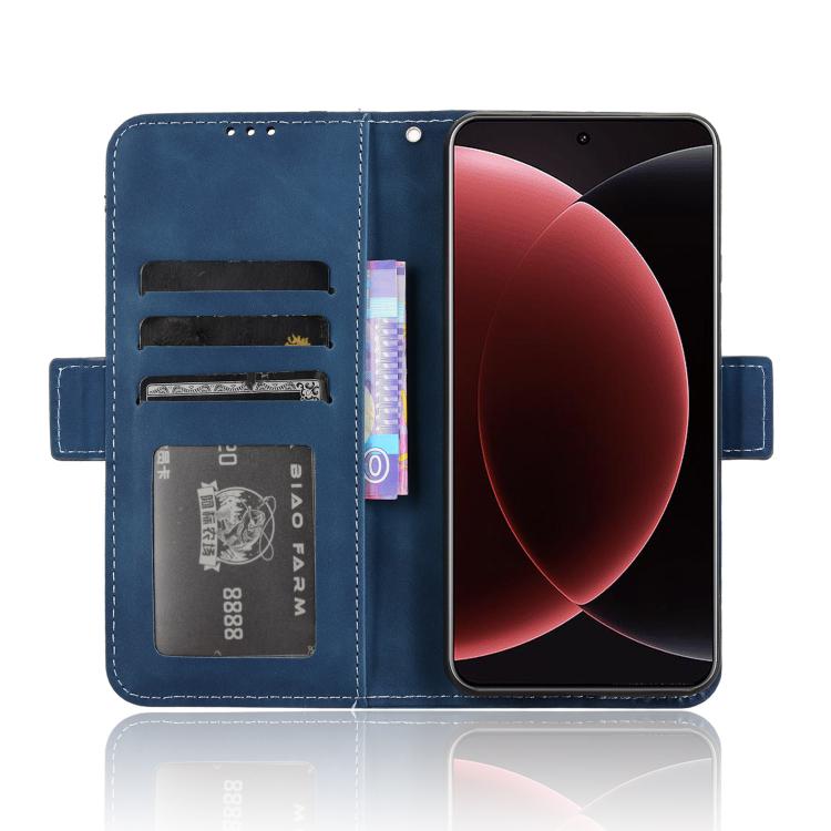 For Xiaomi 15 Ultra Skin Feel Calf Texture Card Slots Leather Phone Case