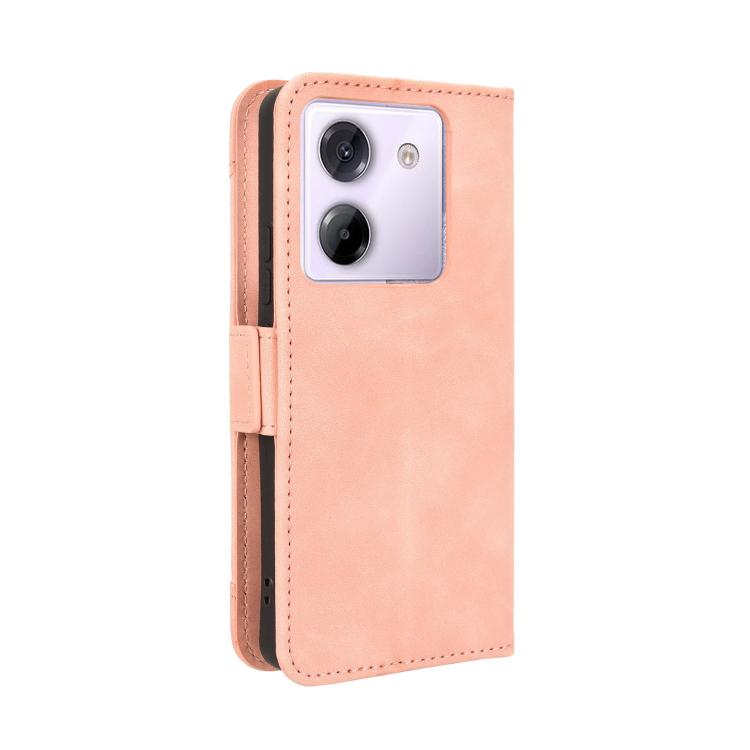 For Xiaomi Poco M7 Pro 5G Skin Feel Calf Texture Card Slots Leather Phone Case