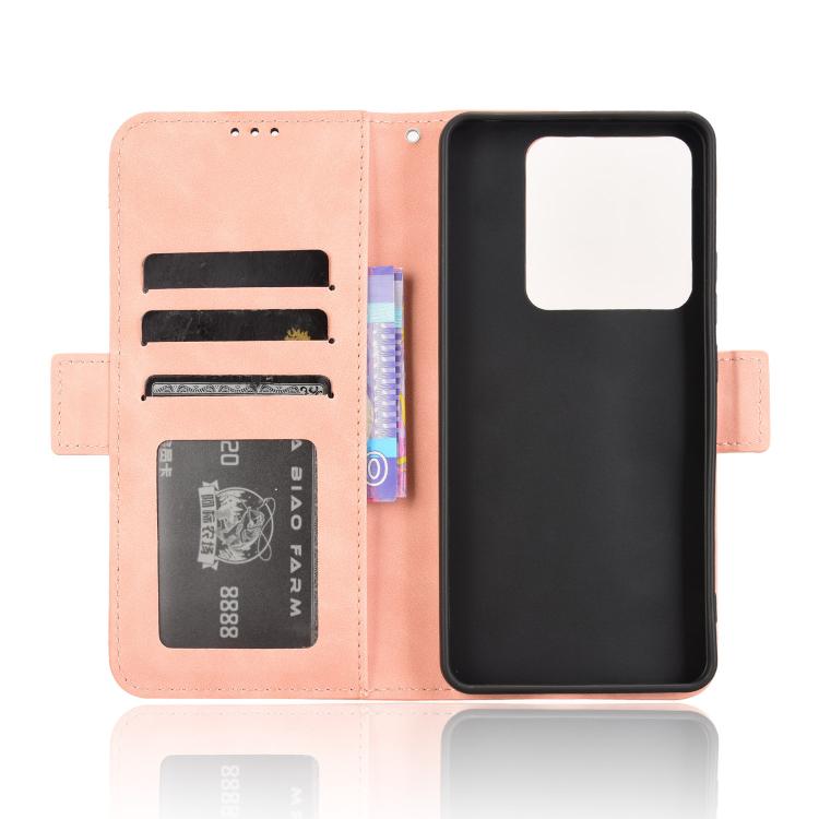 For Xiaomi Poco M7 Pro 5G Skin Feel Calf Texture Card Slots Leather Phone Case
