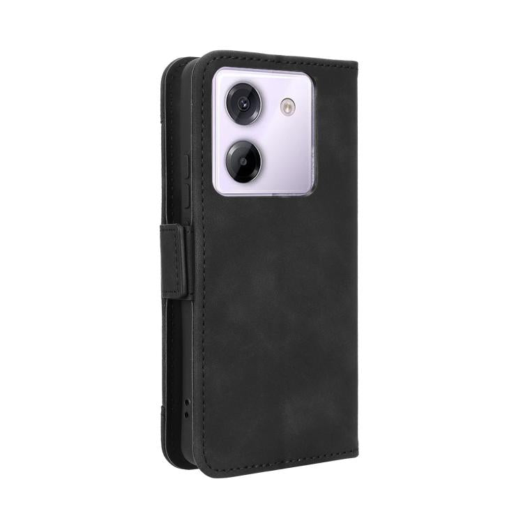 For Xiaomi Poco M7 Pro 5G Skin Feel Calf Texture Card Slots Leather Phone Case