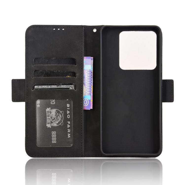 For Xiaomi Poco M7 Pro 5G Skin Feel Calf Texture Card Slots Leather Phone Case