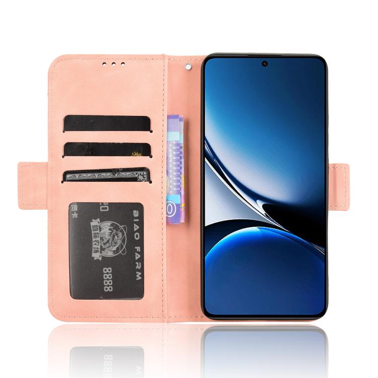 For Xiaomi Poco X7 Pro 5G Skin Feel Calf Texture Card Slots Leather Phone Case