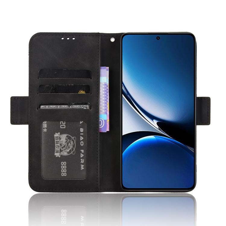 For Xiaomi Poco X7 Pro 5G Skin Feel Calf Texture Card Slots Leather Phone Case