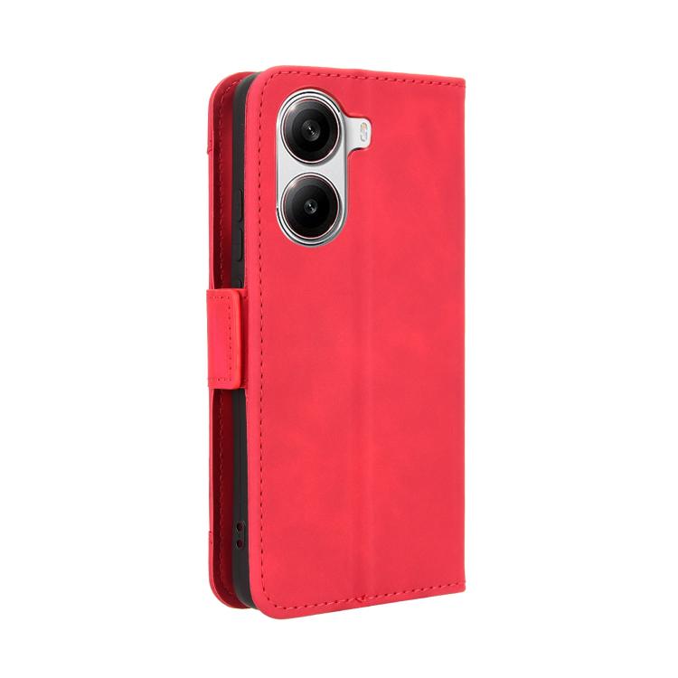 For Xiaomi Poco X7 Pro 5G Skin Feel Calf Texture Card Slots Leather Phone Case