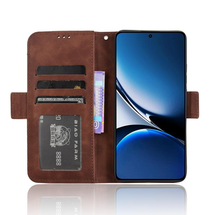 For Xiaomi Poco X7 Pro 5G Skin Feel Calf Texture Card Slots Leather Phone Case