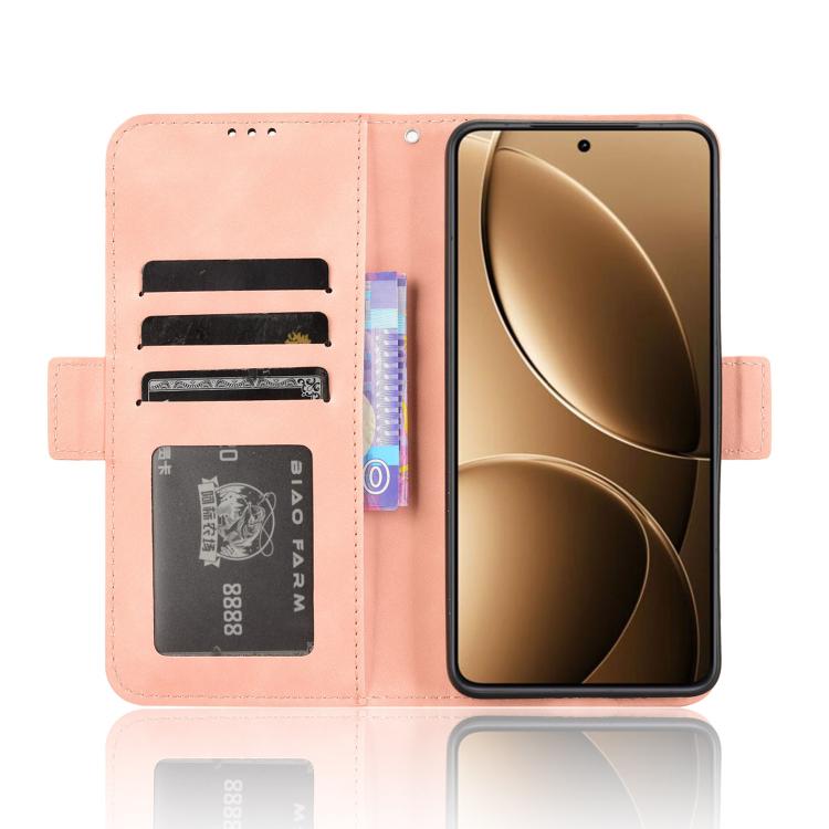 For Xiaomi Poco F7 Pro 5G / F7 Ultra Skin Feel Calf Texture Card Slots Leather Phone Case