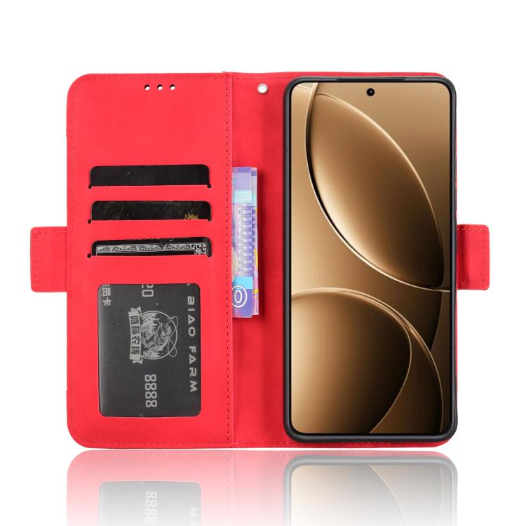 For Xiaomi Poco F7 Pro 5G / F7 Ultra Skin Feel Calf Texture Card Slots Leather Phone Case