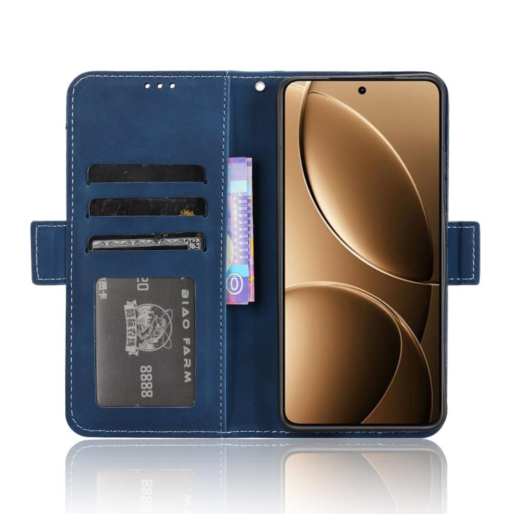 For Xiaomi Poco F7 Pro 5G / F7 Ultra Skin Feel Calf Texture Card Slots Leather Phone Case