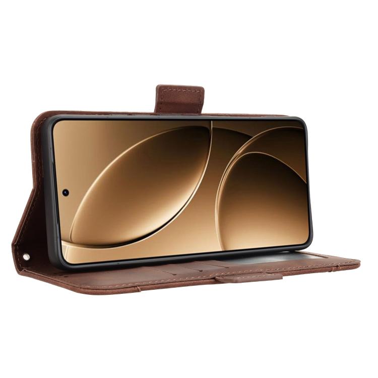 For Xiaomi Poco F7 Pro 5G / F7 Ultra Skin Feel Calf Texture Card Slots Leather Phone Case