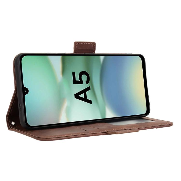 For Xiaomi Poco C71 / Redmi A5 4G 171.7mm Skin Feel Calf Texture Card Slots Leather Phone Case