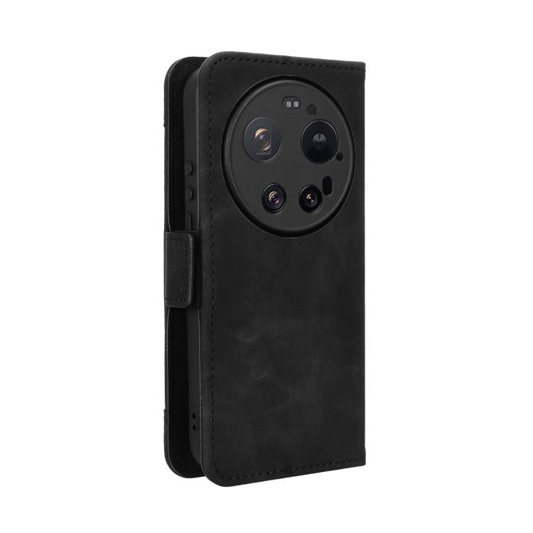 For Xiaomi 17 Ultra Skin Feel Calf Texture Card Slots Leather Phone Case