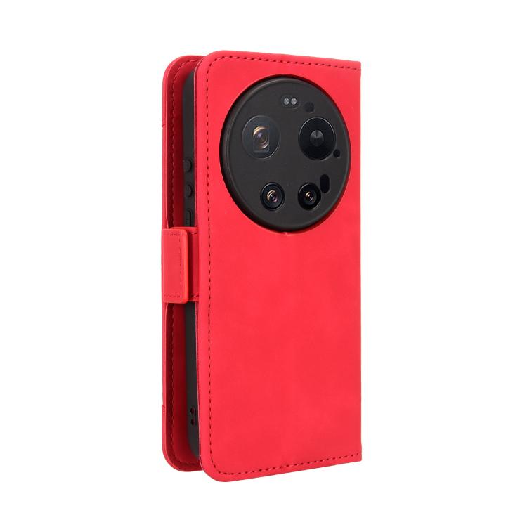 For Xiaomi 17 Ultra Skin Feel Calf Texture Card Slots Leather Phone Case