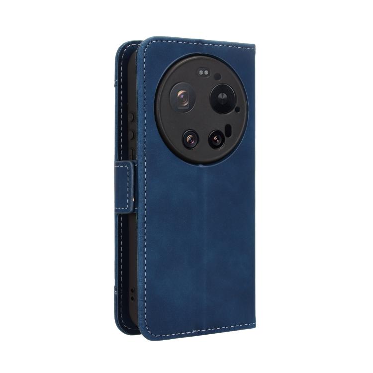 For Xiaomi 17 Ultra Skin Feel Calf Texture Card Slots Leather Phone Case