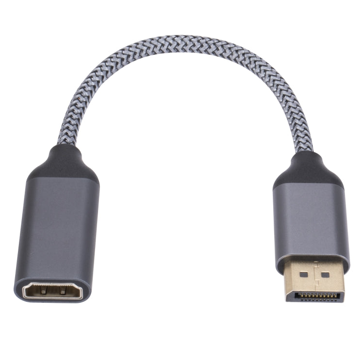 DP to HDMI 4K HD Projection Conversion Cable - Grey