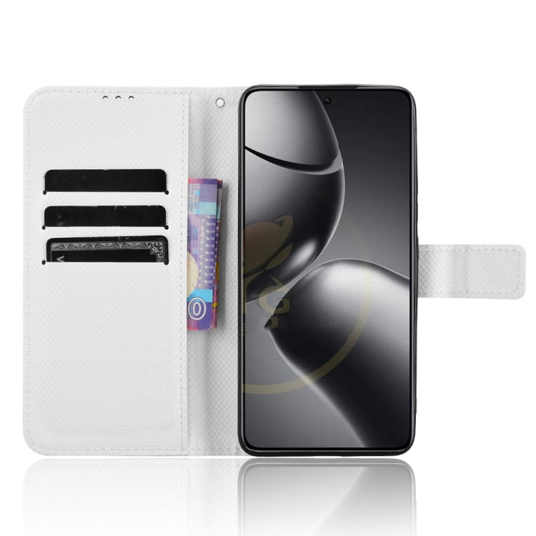 For Xiaomi 14T Pro Diamond Texture Leather Phone Case