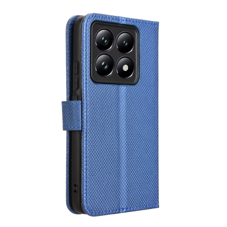 For Xiaomi 14T Diamond Texture Leather Phone Case
