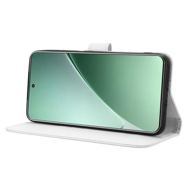 For Xiaomi 15 Pro Diamond Texture Leather Phone Case